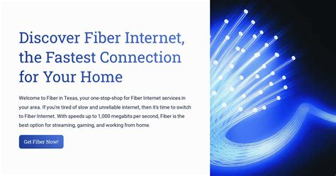 Discover Fiber Internet The Fastest Connection For Your Home