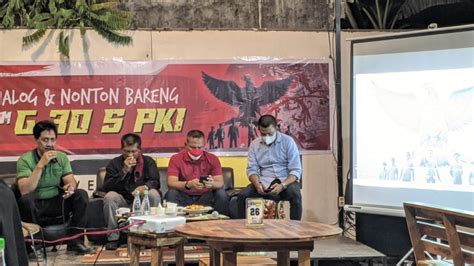 Danyon Brimob Bone Jadi Narasumber Dalam Dialog Dan Nobar Film G S