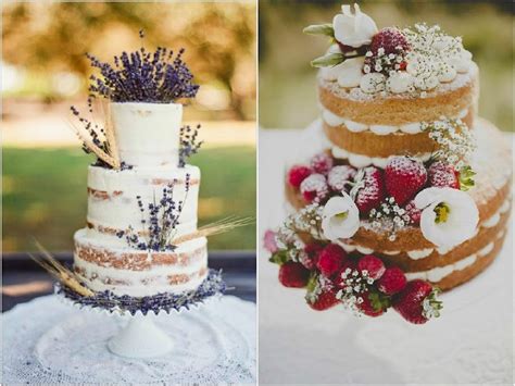 naked cakes menos es más Bodas
