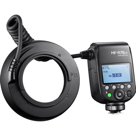 Вспышка для макросъемки Godox MF-R76S TTL для Sony: характеристики ...