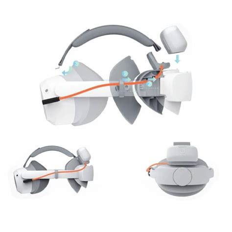 BoboVR P4 Twin Battery Strap Upgrade Combo Compatible with Pico4 (P4-2)