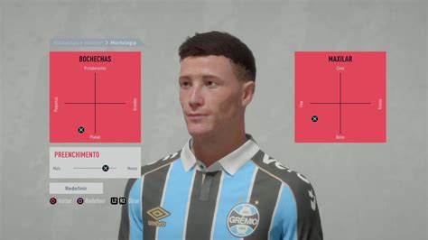 Tutorial Face Stats Thiago Neves Gr Mio Fifa Youtube