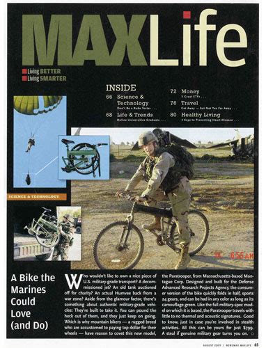 Pr Newsmax August 2009 Montague Bikes