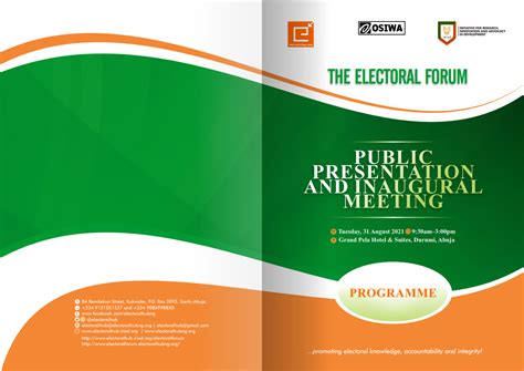 Publications The Electoral Hub Forum