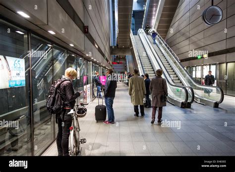 Metro station, Copenhagen, Denmark, Scandinavia, Europe Stock Photo - Alamy