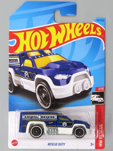 RESCUE DUTY Blue X White X Yellow Hot Wheels HW RESCUE HKJ Toy Hobby Suruga Ya