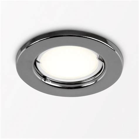 Home Garden MiniSun Black Chrome Recessed Tiltable Fire Rated GU10