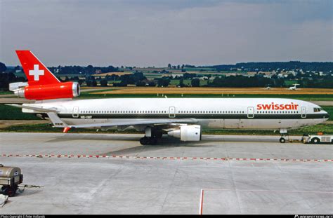 Hb Iwf Swissair Mcdonnell Douglas Md Photo By Peter Hollands Id