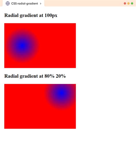 Css Radial Gradient With Examples