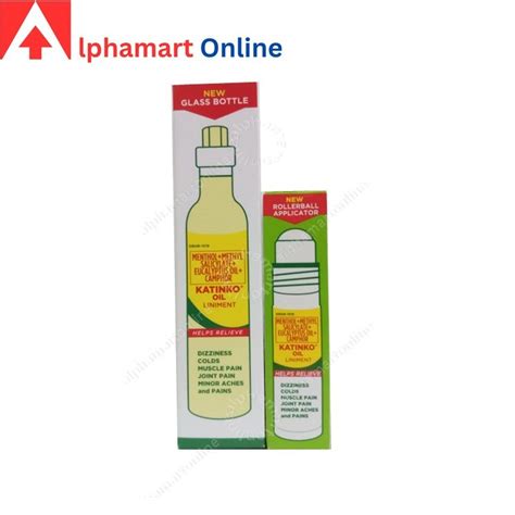 Katinko Oil Liniment 35ml10ml Shopee Philippines