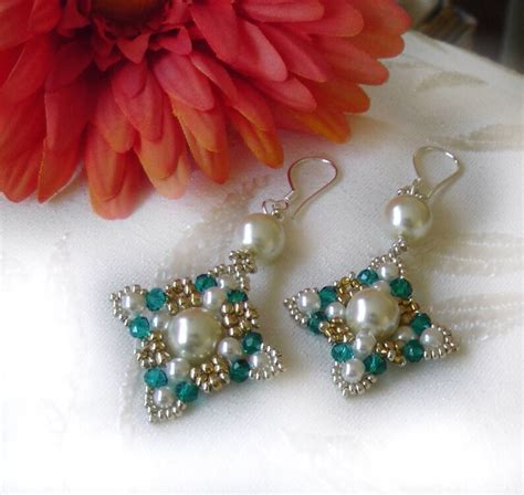 Oriental Earrings, Indian Style Dangles, Pearl Earrings, Crystal Earrings, Wedding Earrings - Etsy