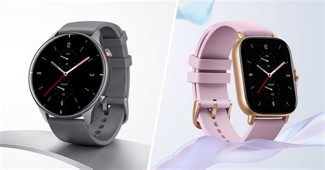Amazfit GTR 2e, GTS 2e бюджетные смарт-часы до 9 990 рублей