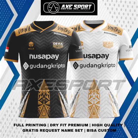 Jersey Dewa United E Sport Home Away Full Printing Free