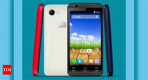 Micromax Bolt Ad Launched At Rs Times Of India