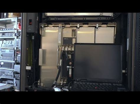 Powering up the IBM Z890 mainframe and teardown - (PWJ148) - YouTube