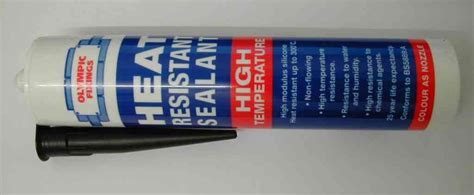 Heat Resistant Silicone Sealant | High Temperature 300°C | Stevenson ...