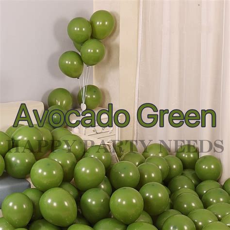 Inch Pcs Retro Balloons Autumn Vintage Dusty Pink Olive Green Nude Khaki Coffee Party