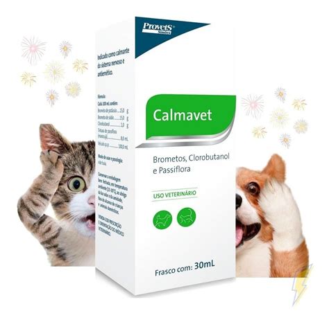 Calmavet Faz O Cachorro Dormir - Tranquilizante Calmavet Pra Cachorro E Gato Calmante Natural | MercadoLivre