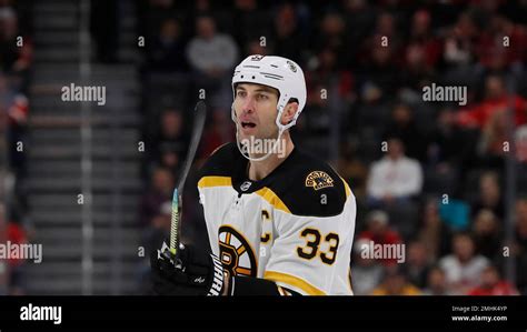 Boston Bruins Defenseman Zdeno Chara Skates During The First Period Of