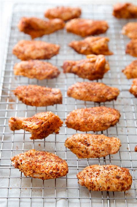 Epic Dry Rubbed Baked Chicken Wings The Chunky Chef