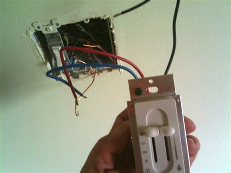 How To Install A Ceiling Fan Light Switch