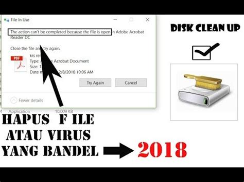 Cara Hapus Virus Dan Bersihkan Ruang Penyimpanan Di Drive C Terbaru