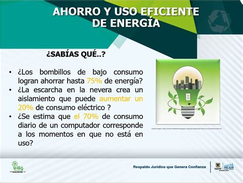 Ahorro Y Uso Eficiente De La Energía Secretaría Jurídica Distrital