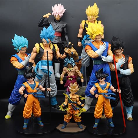 Action figure Dragon ball z Pvc Coleção Modelo anime Super Saiyan Toy