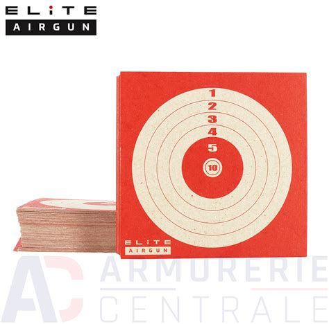 Cibles De Tir Elite Airgun X Cm Armurerie Centrale