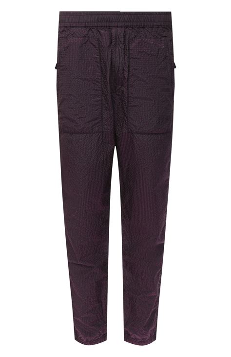 Мужские фиолетовые джоггеры STONE ISLAND купить в интернет-магазине ЦУМ ...