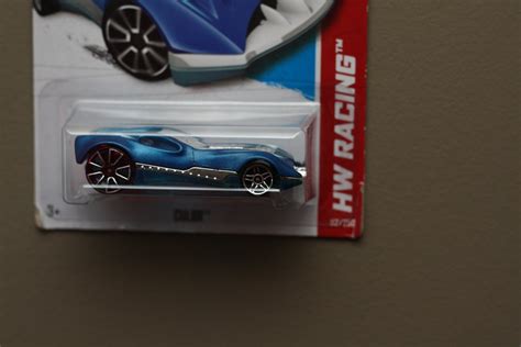 WHEEL ERROR Hot Wheels 2013 HW Racing CUL8R Blue
