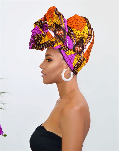 African Head Wraps For Women And How To Tie Them Natural Hair