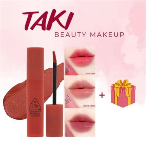 Son Kem L Ce Blurring Liquid Lip G Pull Off So Over Nude Scene Taki Beauty Makeup