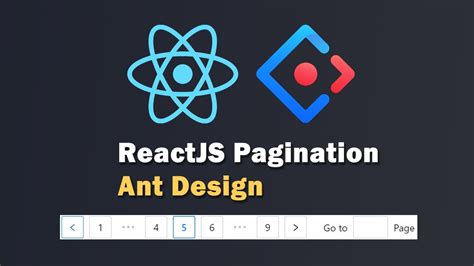 Pagination Reactjs Ant Design Youtube