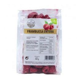 Comprar Frambuesa Liofilizada Entera Gr De Int Salim