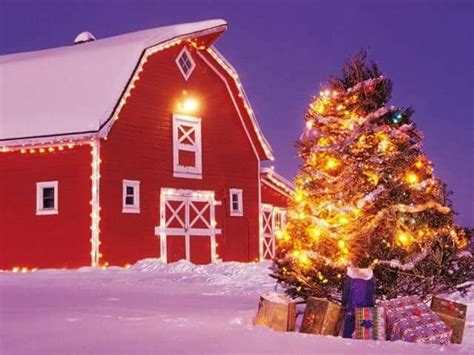 Christmas Country Barns Barn Photos Barn Pictures