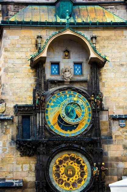 Premium Photo Historical Astronomical Clock Tower In City