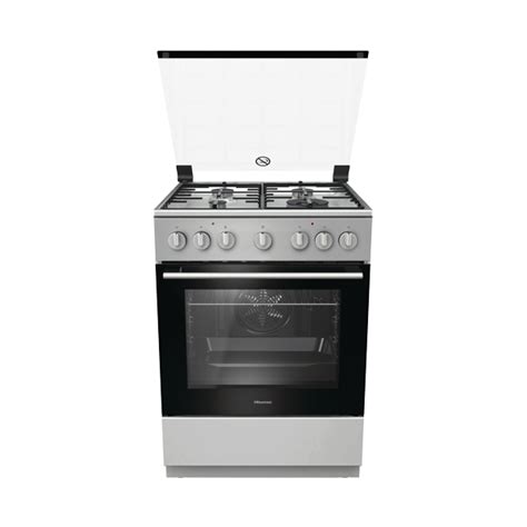 Hisense 60cm 4 Burner Freestanding Gaselectric Stove Hc63112axza