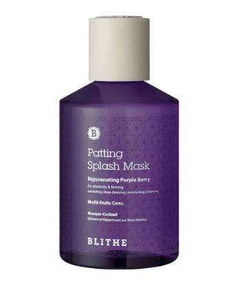 Patting Splash Mask Rejuvenating Purple Berry 150ml - Rosa Vainilla