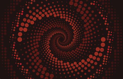 Spiral Red And Black Halftone Background 22274853 Vector Art At Vecteezy