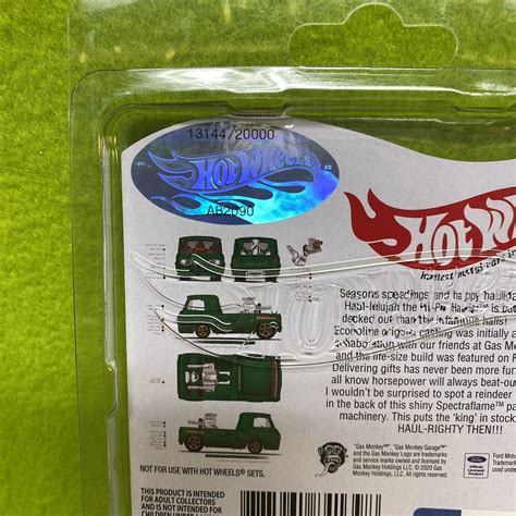 Hot Wheels RLC Holiday Car Hi Po Hauler Gas Monkey Garage EBay