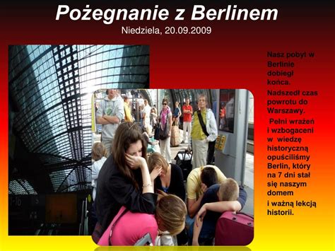 Ppt Ladami Historii W Berlinie Projekt Polsko Niemiecki Powerpoint