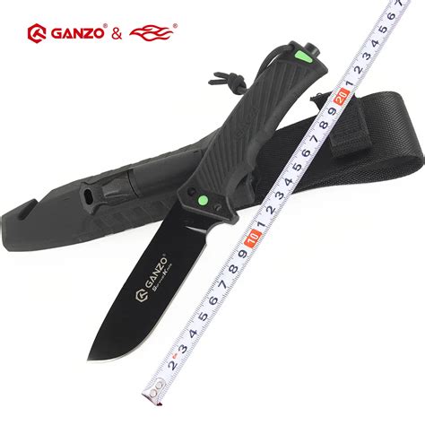 Нож +-58HRC Ganzo G8012V2, лезвие 8cr13mov, ручка из АБС-пластика ...