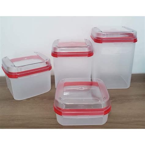 Kit Modular Quadrado Tupperware Shopee Brasil