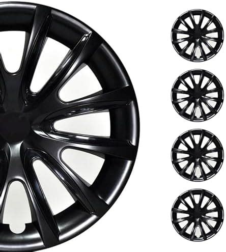 Amazon OMAC Black Gloss Hub Caps 16 Inch Set Of 4 For Hyundai