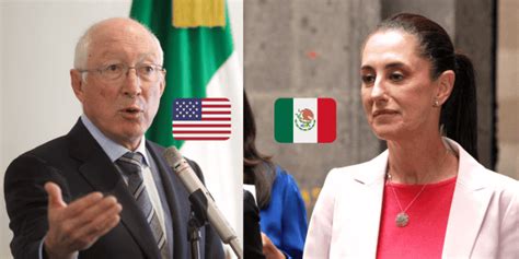 Sheinbaum responde a Ken Salazar embajador de EU ante críticas de