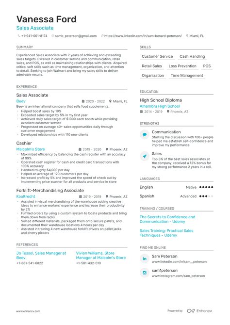 5 Walmart Resume Examples And Guide For 2024