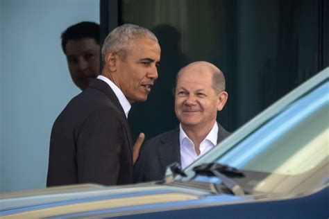 Barack Obama Auftritt In Berlin Glimmende Lichtgestalt Der Spiegel