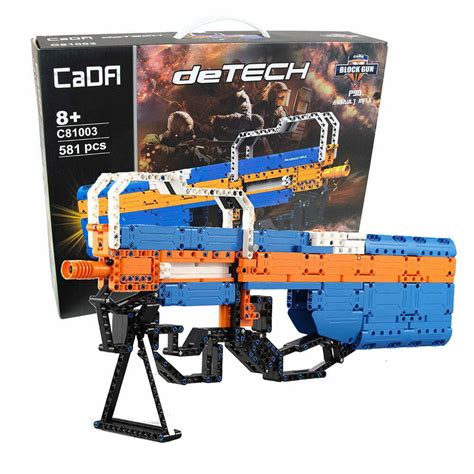 Klocki CaDa - karabin P90 - 581 elementów