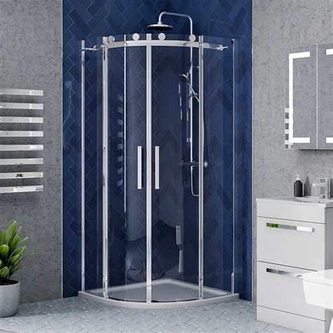 Nova Frameless Quadrant Enclosure at Victorian Plumbing UK